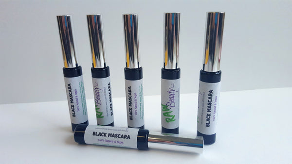black and brown vegan mascara all natural product
